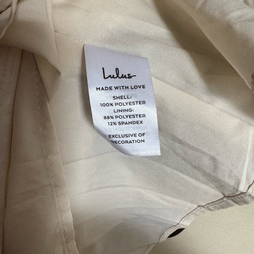 Lulu’s Charm and Charisma Cream Burnout Floral Midi Dress - Picture 15 of 16